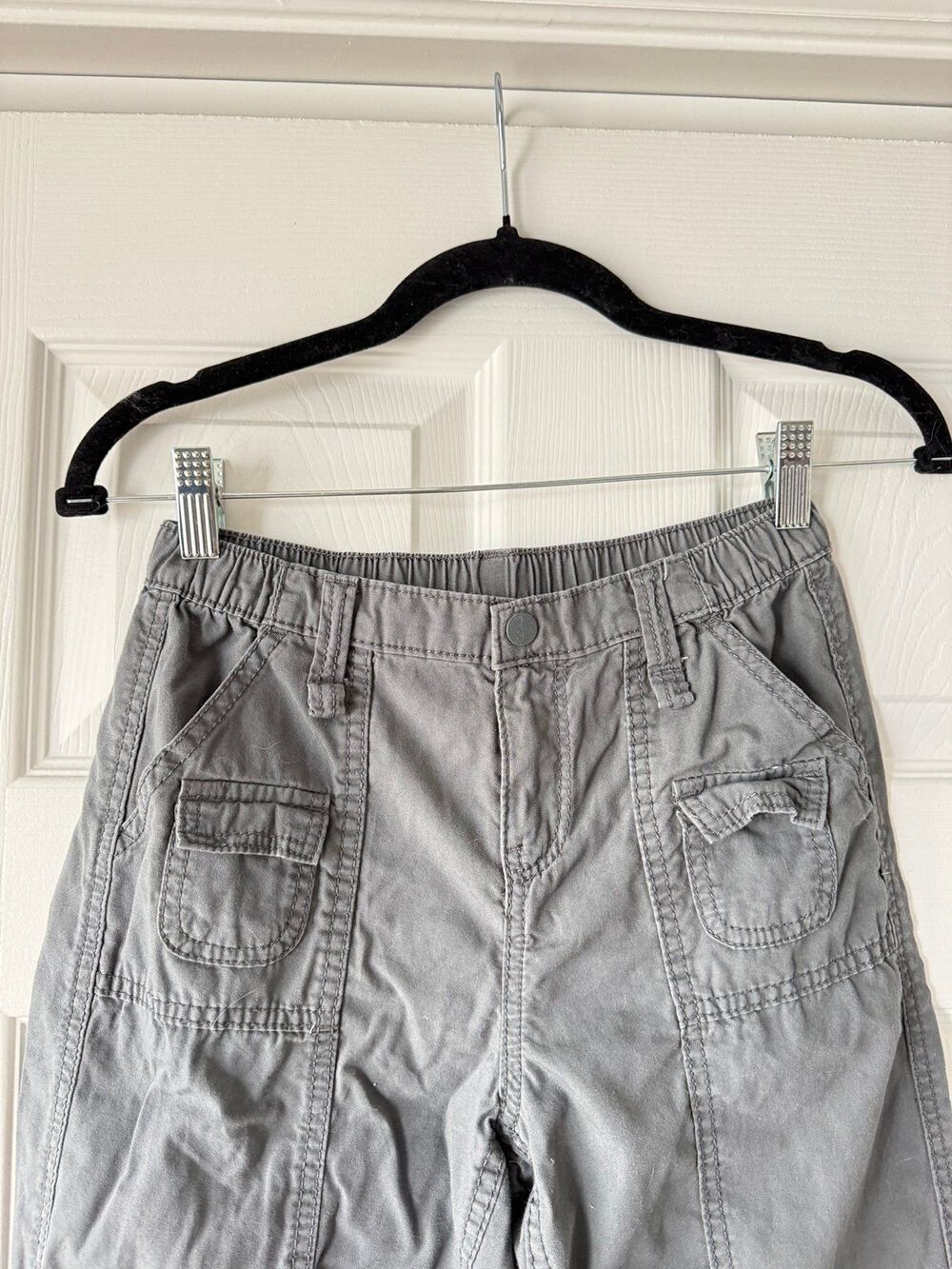 grey cargo pants